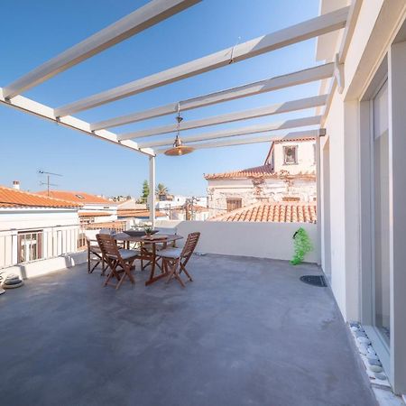 The Roof - Flat Sea View In Aegina Town Exterior foto