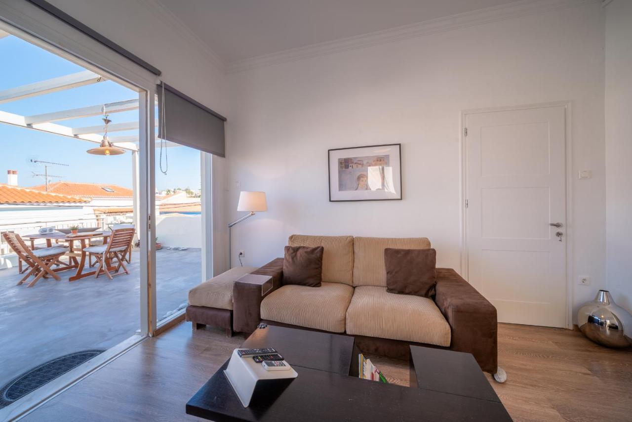 The Roof - Flat Sea View In Aegina Town Exterior foto